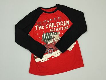 czapka z daszkiem jezdziecka: Blouse, Little kids, 8 years, 122-128 cm, condition - Very good