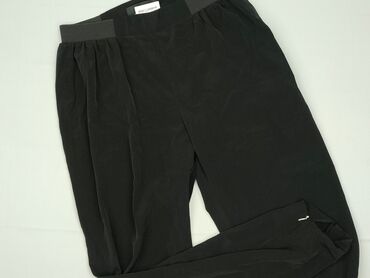 woskowane legginsy z wysokim stanem zara: Reserved, Material trousers for women, size M (EU 38)