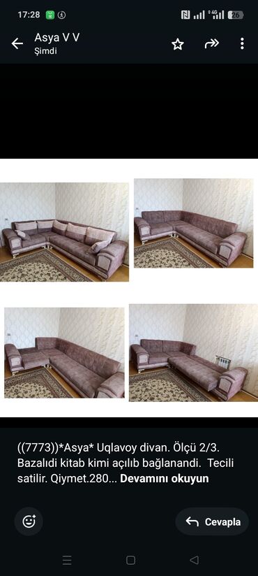 Dolablar: Künc divan