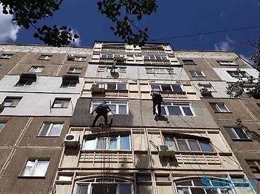 Высотные работы: Высотный клининг, Монтаж рекламных баннеров, Фасадные работы зданий Больше 6 лет опыта — 2