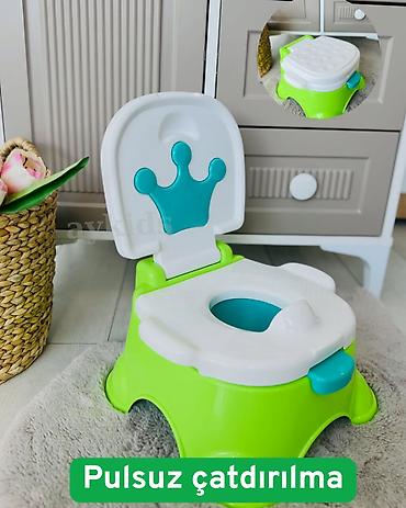 👑🚽 **3-Ü 1-DƏ MULTİFUNKSİONAL UŞAQ POTU** 👶✨ 💰 **Qiymət: 40 AZN** ✅