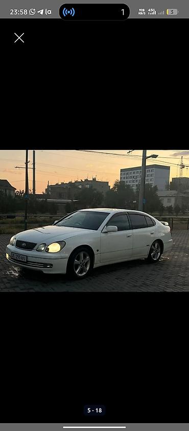 Toyota: Toyota Aristo: 2002 г., 3 л, Автомат, Газ, Седан — 5