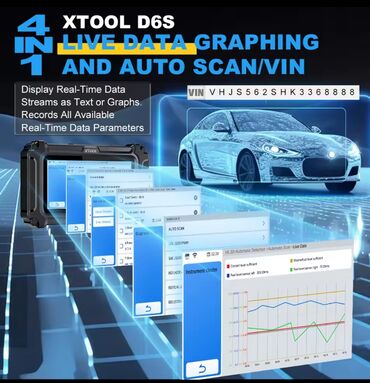 Alati za automobile: Novo- Xtool D6S OBD2 - 30 Resets CAN FD Auto Dijagnostika XTOOL D6S — 19