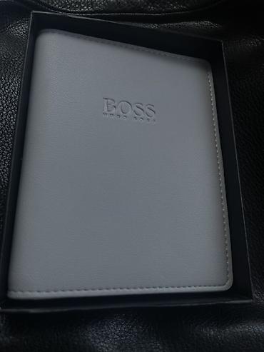 партмонн: Обложка для паспорта BOSS (Hugo Boss) - Материал: гладкая — 2