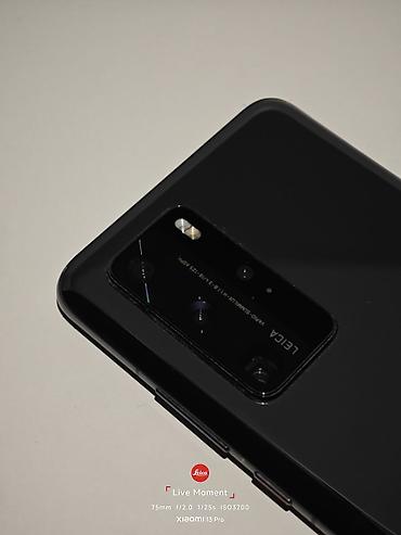 телефон бишкек бу: Huawei P40 Pro, Колдонулган, 128 ГБ, түсү - Кара, 2 SIM — 8