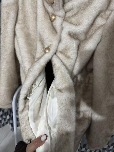 long coat: Эко шуба 
Почти новый 
Размер 42/44 — 2