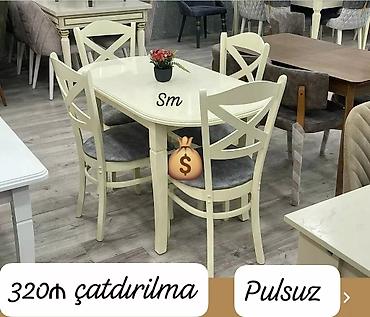 ucuz stul: Masa desti rəng seçimi var — 1