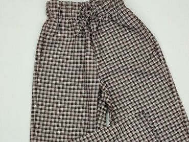 świecące spodnie: Material trousers, 10 years, 134/140, condition - Very good