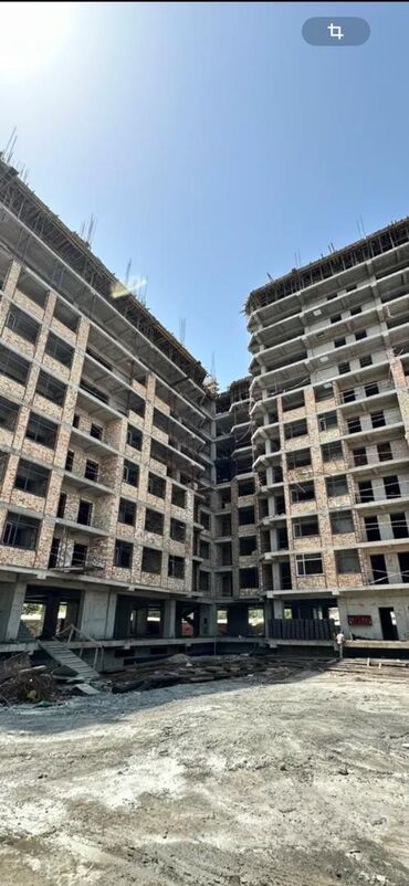 купить квартиру в строящемся доме: 1 бөлмө, 46 кв. м, Жеке план, 4 кабат, ПСО (өзү оңдоп түзөтүп бүтүү үчүн)