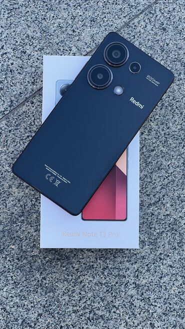 редми нот 9 с: Redmi, Redmi Note 13 Pro, Колдонулган, 256 ГБ, түсү - Кара, 1 SIM, 2 SIM