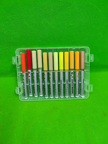 Другие товары для детей: Маркер акриловые для детского творчества и рисования🌟 Комплектация — 4