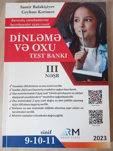 7 ci sinif ingilis dili testləri: RM ingilis dili test banki 2023