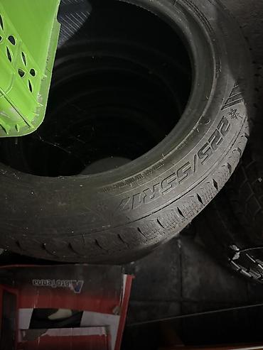 диски резина бу: Зимние шины 225/55 R17, комплект из 4 шт. Особенности: - Размер — 2