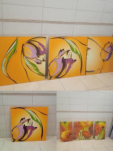 пос: Продаю Набор настенных панно (триптихи) с цветочными — 2