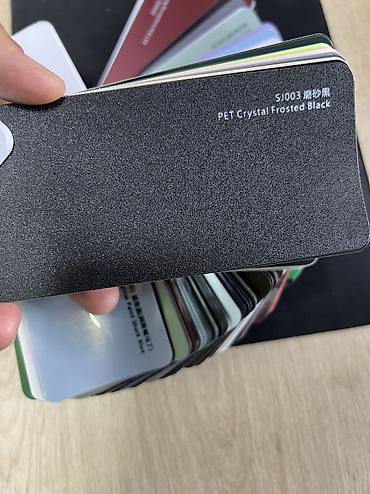 пленка на стекло: Пленка для оклейки авто PET Crystal Frosted Black мелкозернистая — 1