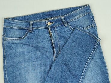 spodnie motocyklowe jeans: Gina Tricot, Jeansy damskie, rozmiar 2XL