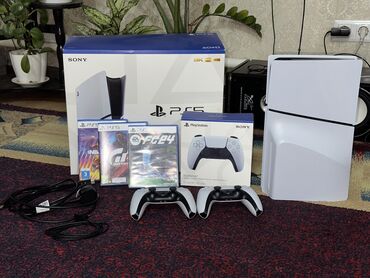 PS5 (Sony PlayStation 5): Play Station 5 slim с дисководом. Покупал в gamestore за 49000