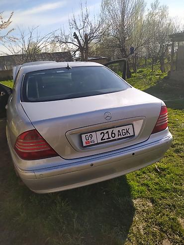 range river: Mercedes-Benz S-Class: 2002 г., 3.2 л, Автомат, Бензин, Седан — 4