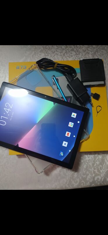 электронная книга по английскому языку 7 класс: Планшет, Acer, память 128 ГБ, 9" - 10", 4G (LTE), Б/у, Классический цвет - Белый