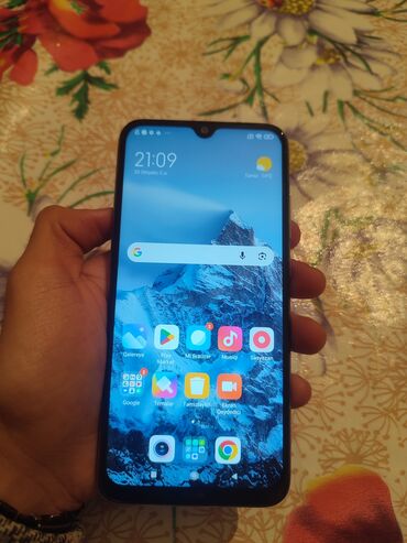 купить стиральную машину бу: Redmi Note 8, 4 GB, rəng - Göy, Barmaq izi