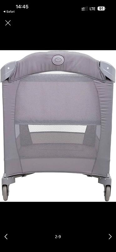 автолюлька graco: Манеж-кровать, Б/у, Складная — 3