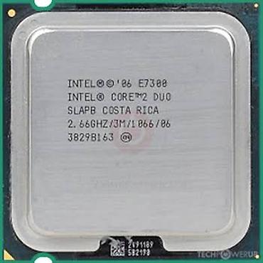 lenova legion go: Intel Core 2 Duo E7300 prosessor - Model: Intel Core 2 Duo E7300 — 1