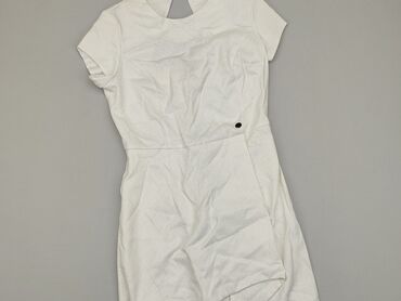 białe sukienki letnie: Sukienka, L, stan - Zadowalający
