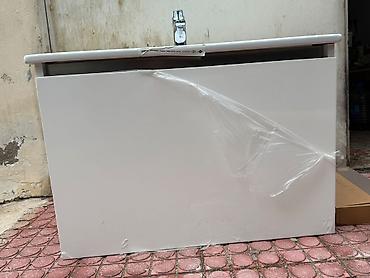 parda tul: Creavit hamam dəsti – lavabo və alt dolab Üzərində Vitra kran və — 2