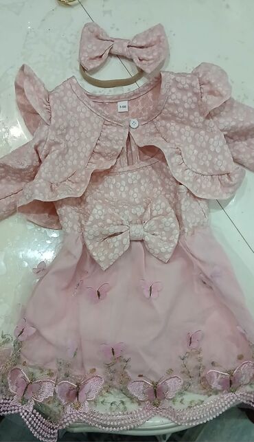 Paketi dečije odeće: Paket: Haljine, Za devojčice, uzrast: 3-6 meseci — 2