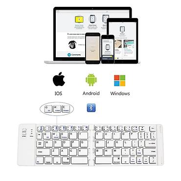 e book: Акция! Беспроводная Bluetooth клавиатура FK228 Арт.1504 складная — 4