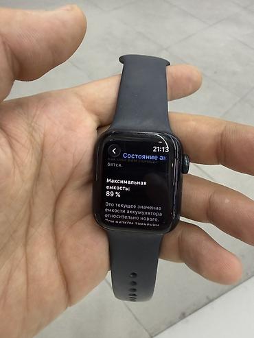 iphone 11 pro max irşad: Apple Watch Series 9 -SE qara rəng. Pil 89 % .Heç bir problemi yoxdu — 1