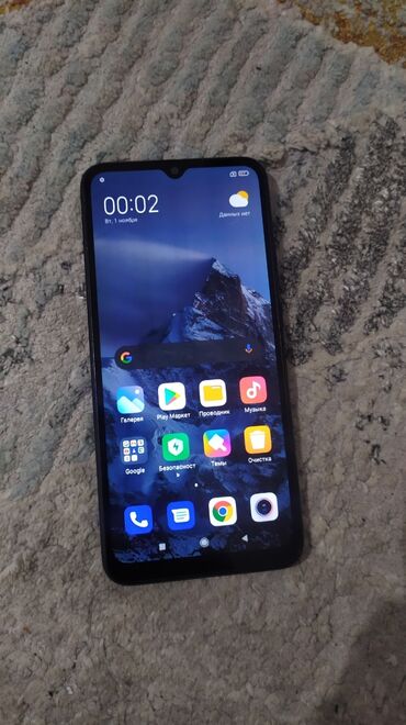 Redmi: Redmi, Redmi 9A, Б/у, 32 ГБ, цвет - Черный, 2 SIM