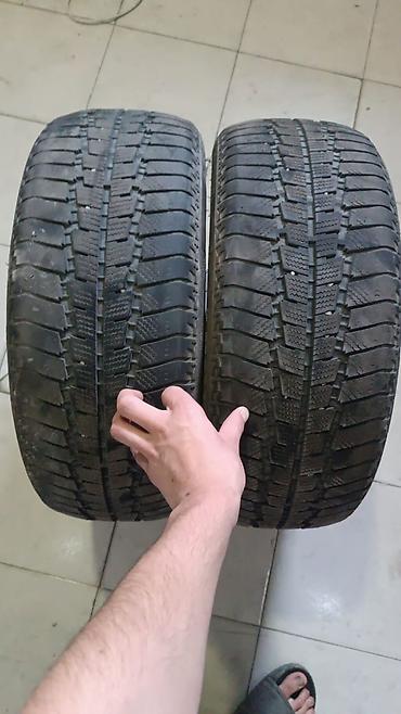 naxçıvan avto: 2 ədəd qış təkəri 215 55 16 - Növ: Qış (lamelli protektor naxışı, qar — 1