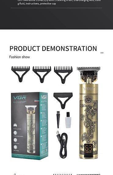 Trimmerlər və saç qırxan maşınlar: Saç qırxan maşın, Vgr, Yeni, Rayonlara çatdırılma, Ödənişli çatdırılma, Pulsuz çatdırılma — 2