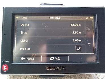 GPS za auto: Becker -nove mape auto, kamion-kompletna gps becker 4,3 inča sa — 15