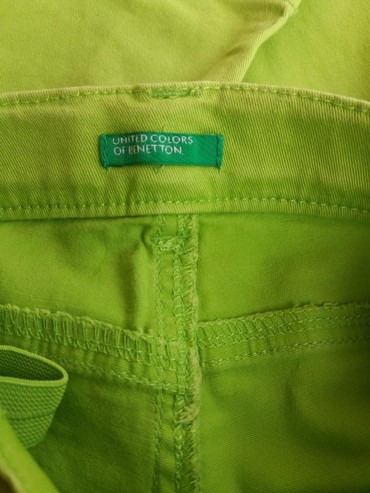 Παιδικά Τζιν και Παντελόνια: Benetton καπρι λαχανι παντελονακι 24 μ. 90 εκ. σε lalafo.gr - εικόνες 3 Benetton καπρι λαχανι παντελονακι 24 μ. 90 εκ. σε Αθήνα - εικόνες 3