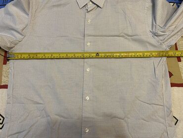 воротник мужской рубашки: Продам Рубашку мужскую Uniqlo (размер M)