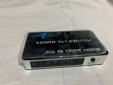 ps3 xbox 360: Переключатель HDMI 3x1 switch Цвет: Черный Тип разъема HDMI Торговая