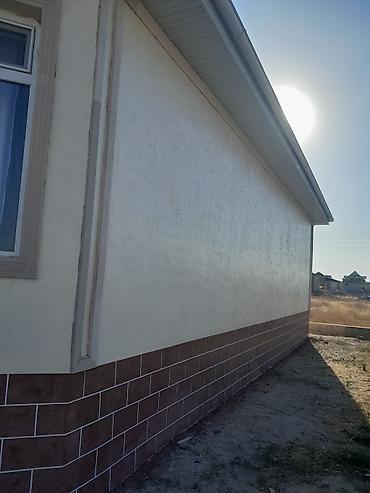 Фасадные работы: Декоративный штукатурка, краска, шпаклёвка, родбанк, клей тартабыз — 12