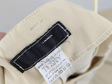 flare jeans: Spodnie materiałowe damskie, rozmiar S — 4