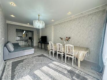 квартиру в городе ош: 3 комнаты, 121 м², Элитка, 15 этаж, Дизайнерский ремонт