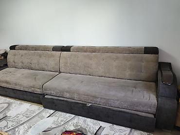 sofa: Прямой диван, Б/у — 4