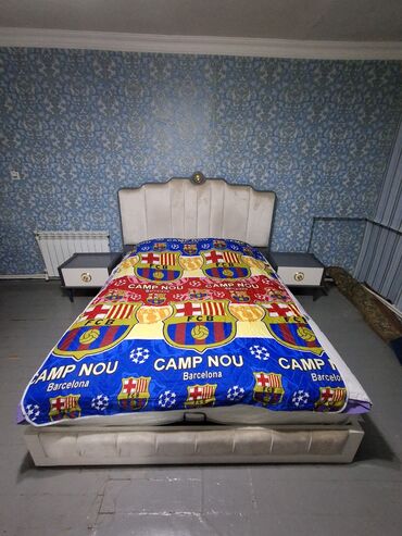 Yataq otağı dəstləri: İkinəfərlik çarpayı, Komod, Termo, 2 tumba, Türkiyə, Yeni — 3