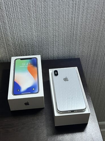 ikinci el telefonlari: IPhone X, 256 GB, Matte Silver