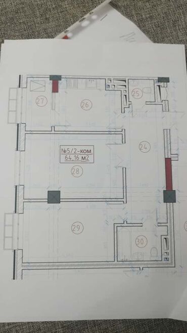 Продажа квартир: 2 комнаты, 64 м², Элитка, 7 этаж, Евроремонт — 12