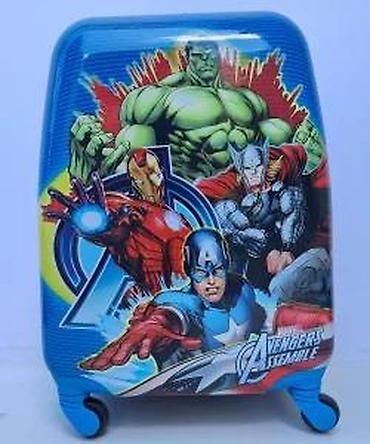 Rančevi, torbe i koferi: Dečji koferi Marvel Avengers – set 2 komada - Dizajn: motivi — 24