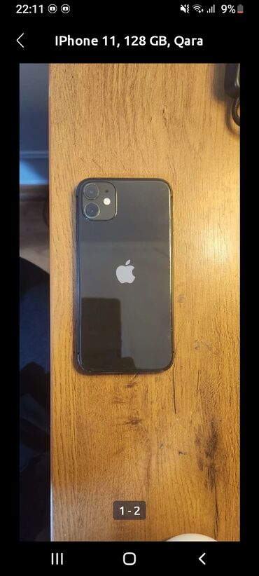 Apple iPhone: IPhone 11, 128 GB, Black Titanium, Face ID