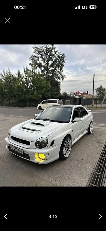 Subaru: Subaru Impreza WRX: 2000 г., Механика, Седан — 4