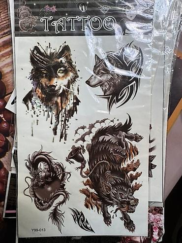 Тату, пирсинг: Временные татуировки — 16