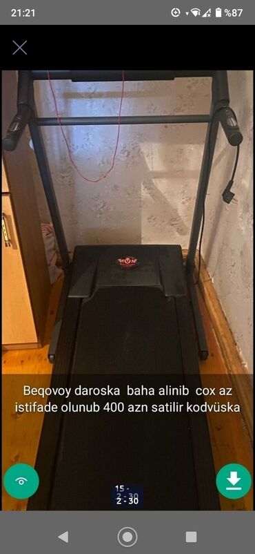 Digər trenajorlar: Trenajorlar qacis aparatlari idman aletleri sekillerde qiymet məlumat — 2